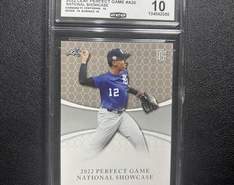 George Lombard 2022 Leaf Perfect Game CCG 10 RC