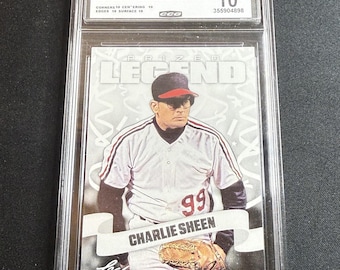 Charlie Sheen 2024 Leaf Prized Legend CCG 10