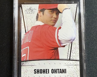 Shohei Ohtani 2018 Blatt Draft Rookie CCG 10 BR