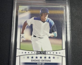 Shohei Ohtani 2018 Blatt Draft Stars CCG 10