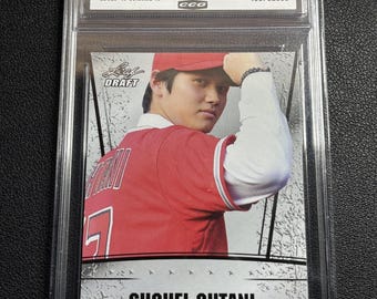 Shohei Ohtani 2018 Blatt Draft Silber CCG 10