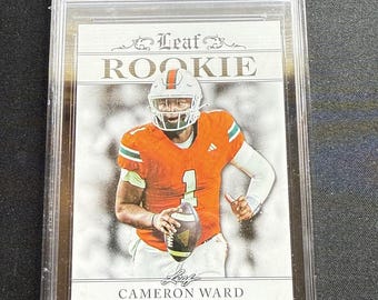 Cameron Ward 2024 Conquista de Novato Leaf CCG 10 RC