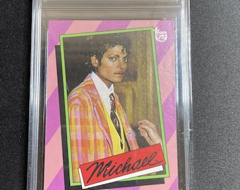 Michael Jackson 2013 Topps 75º aniversário 83 CCG MINT AUTÊNTICO