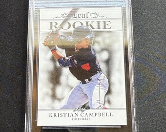 Kristian Campbell 2024 Conquistas do Leaf Rookie CCG 10 RC