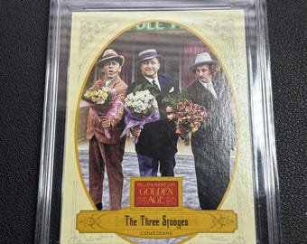 Os Três Patetas 2012 Panini Era de Ouro CCG 9.5
