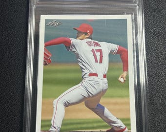Shohei Ohtani 2018 Rookie Leaf Nacional CCG 10