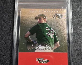 Max Scherzer 2007 Tristar Pro Debut CCG 10