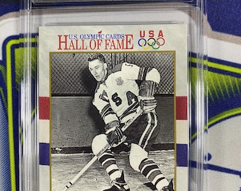 Treinador Herb Brooks 1991 Impel Olimpíadas dos EUA 72 CCG 10 RC