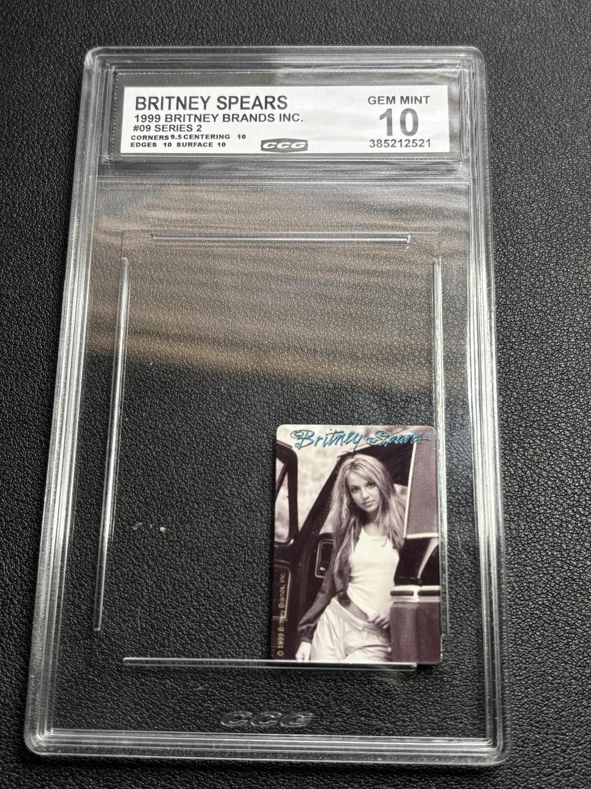 Britney Spears 1999 Series 2 Britney Brands Inc. CCG 10 - Etsy