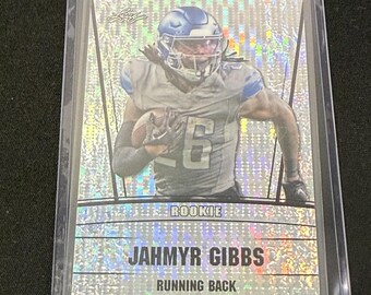 Jahmyr Gibbs 2023 Folha de Metal /25 RC Detroit Lions