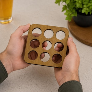 Bottle Cap Display Holder, Beer Cap Collector Board, Personalized Cap Organizer, Wooden Bottle Cap Holder, Gift for Beer Lover