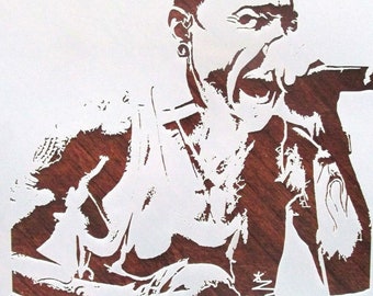 Cheech and Chong Stencil Reusable 10 mil Mylar Stencil