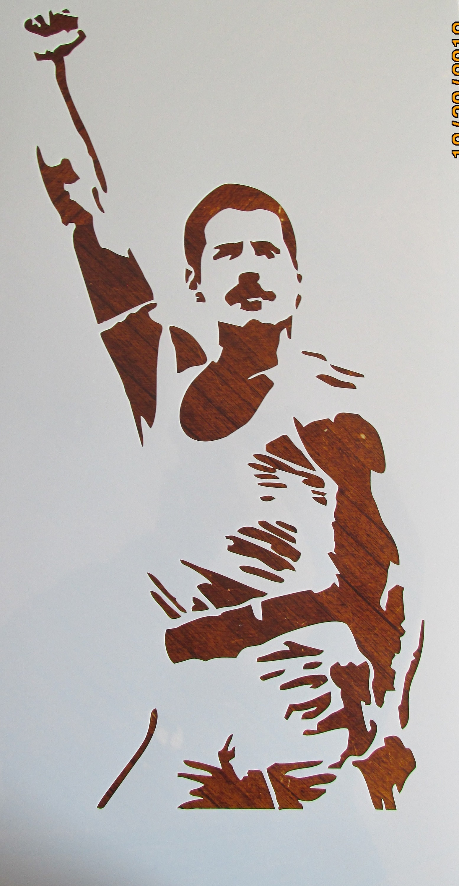 Freddie Mercury Large Stencil/Template Reusable 10 mil Mylar Etsy