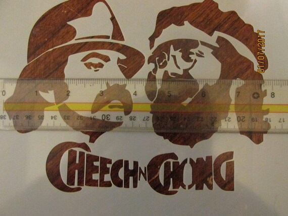 Cheech and Chong Stencil Reusable 10 mil Mylar Stencil