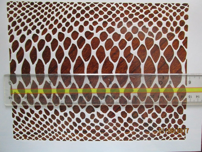 Snake Skin Camo Stencil/Template Reusable 10 mil Mylar Etsy