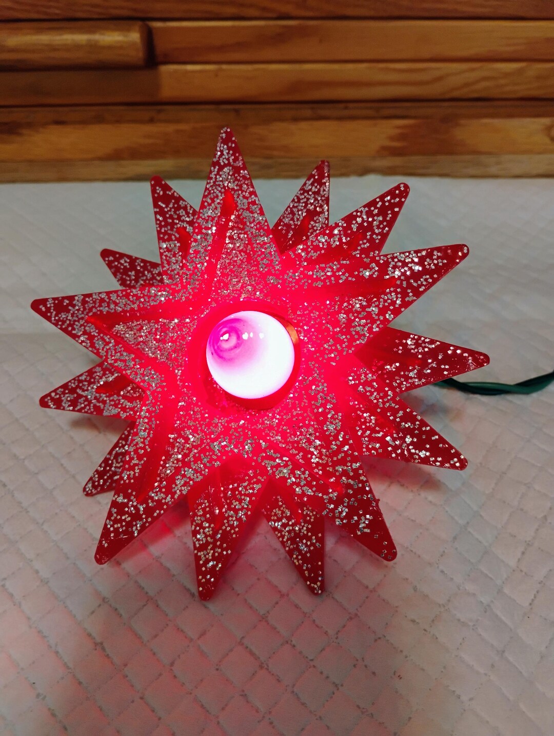 Vintage Atomic Starburst Tree Topper - Etsy