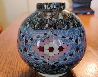Ceramic Vase - Jean Gerbino for Vallauris - Tiger Mosaic - RARE - Etsy