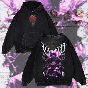 Schwerer übergroßer Unisex Anime Hoodie | Streetwear & Gym-Style