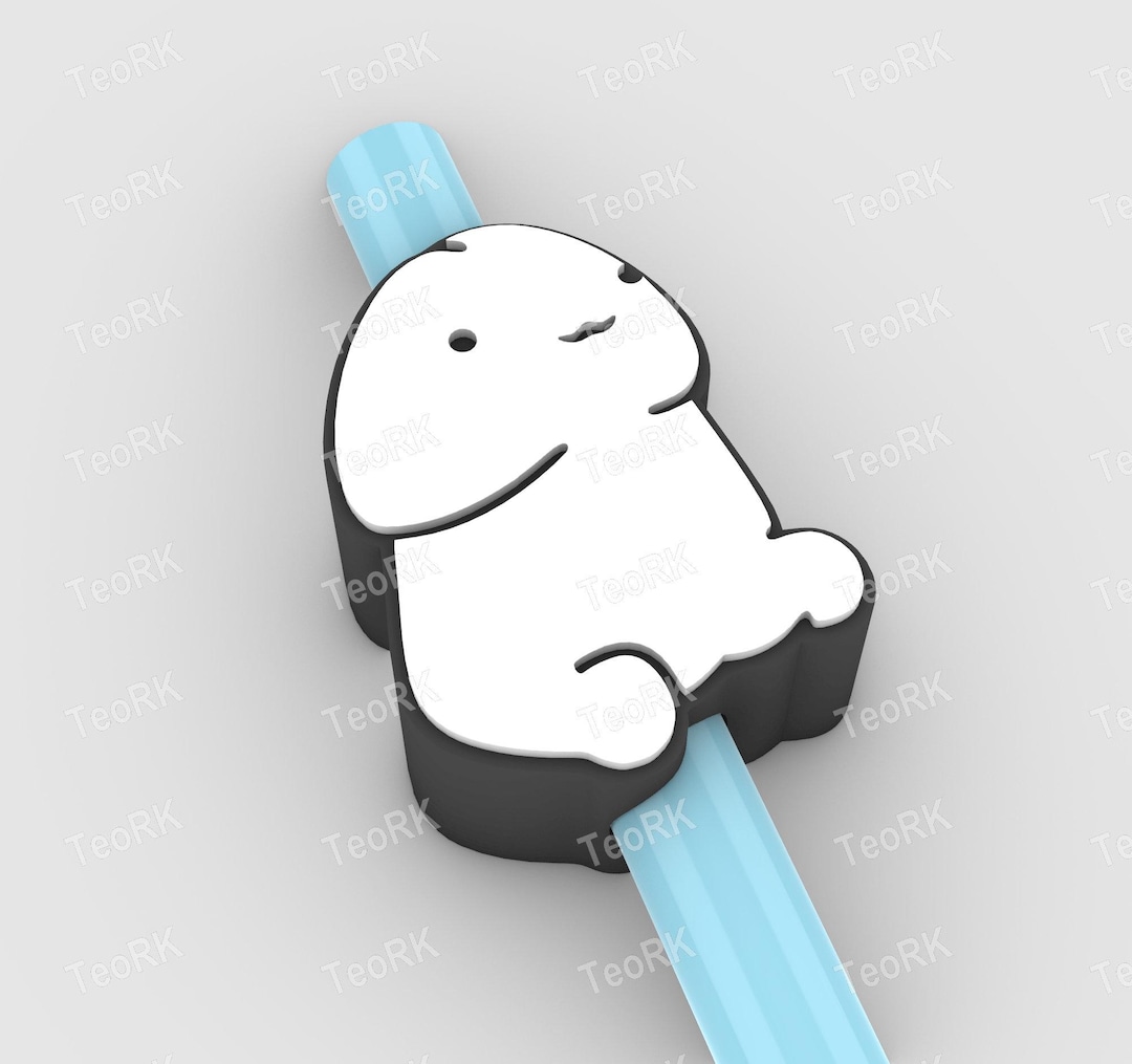 Straw Friend Little Friend Straw Topper | Fits Standard & Stanley Straws | STL Files ...