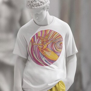 Beach Surf Unisex Tee, Colorful Summer Fun Shirt, Coastal Vibes T-Shirt, Ocean Lover Gift, Vacation Apparel