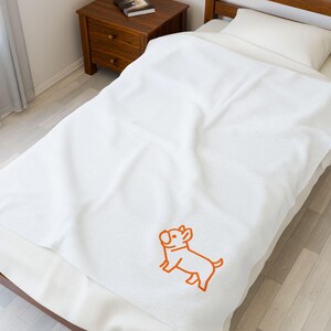 French Bulldog Blanket, Christmas Gift for Dog Lovers, Cozy Frenchie Throw, Holiday Pet Lover Home Decor