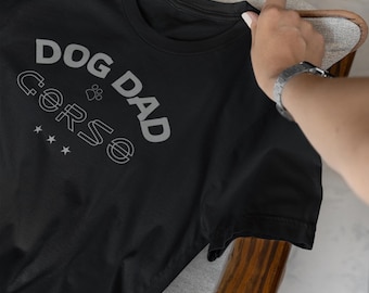 Cane Corso Dog Dad T-Shirt: Retro Style Pet Lover Gift