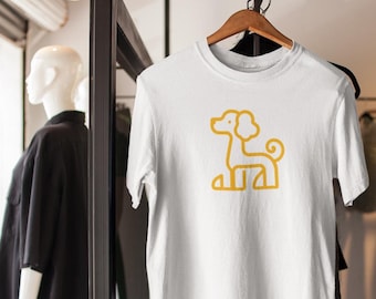 Poodle Dog Graphic Tee, Animal Lover Unisex Shirt