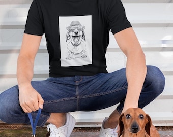 Dachshund Dog T-Shirt: Funny Wiener Dog Graphic Tee