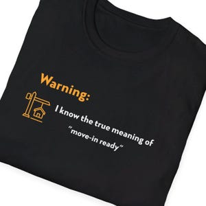 Funny Real Estate Agent T-Shirt: Realtor Humor Gift