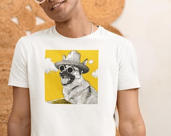 German Shepherd Dog T-Shirt: Loyal Companion Graphic Tee