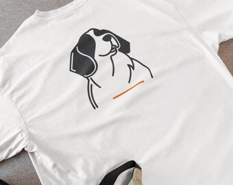 Unisex T-shirt Berner sennenhond: cadeau hondenliefhebber