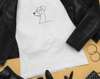 Miniature Schnauzer Dog Lover T-Shirt: Soft Cotton Graphic Tee