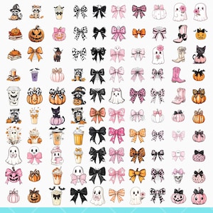 100+ Retro Herbst Halloween Bundle PNG, Gruselige Jahreszeit Png, Herbst Png, Retro Halloween Png, Halloween Png Designs
