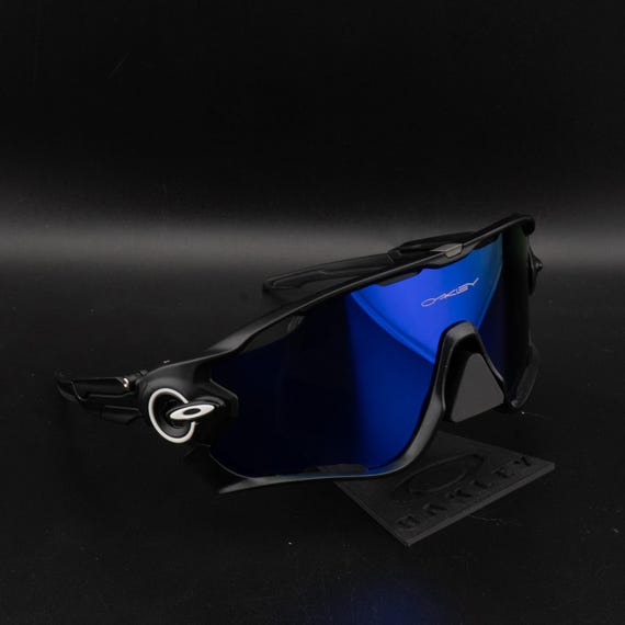 Armor Summer Sunglasses / Black Frame & Blue Lens SKU: JBBB  display picture 3