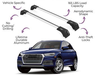 08-24 Audi Q5 SQ5 8R FY Roof Rack Cover Cap Cross Bar End