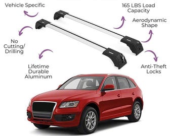 08-24 Audi Q5 SQ5 8R FY Roof Rack Cover Cap Cross Bar End
