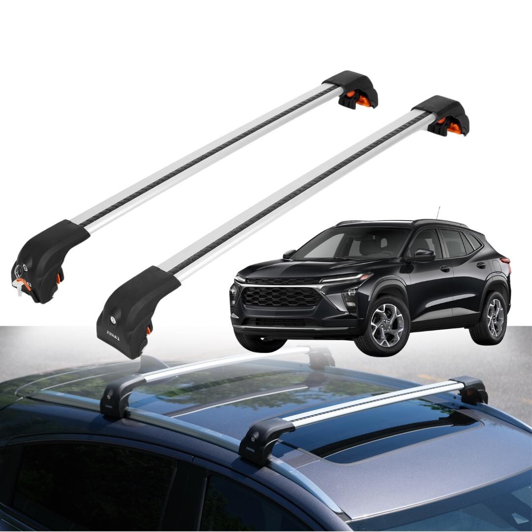 Trax Metal Rack 220 Lbsroof Rack Cross Bars for Chevy Trax 2023-2025 With Flush Rails ...