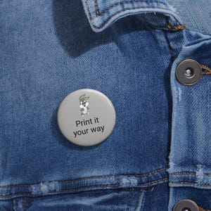 Custom Pin Buttons DIY Badge Pins for Scrapbooking, Gifts & Events Personalized Accessories
