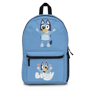 Cartoon Kinderrucksack: Hellblauer Kleinkind-Vorschul-Rucksack