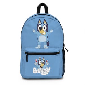 Plecak Bluey Cartoon dla dzieci, torba szkolna, plecak podróżny, prezent urodzinowy, prezent na dzień dziecka