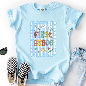 First Grade Shirt, First Day of School Gift, Back To School Kids T-Shirt, 1st Grade Tee, First Day of 1st Grade Shirt, 1st Grade Teacher Tee