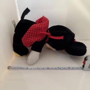 Minnie Mouse Plush Disneyland Walt Disney World Red/white Polka Vintage Disney image 2