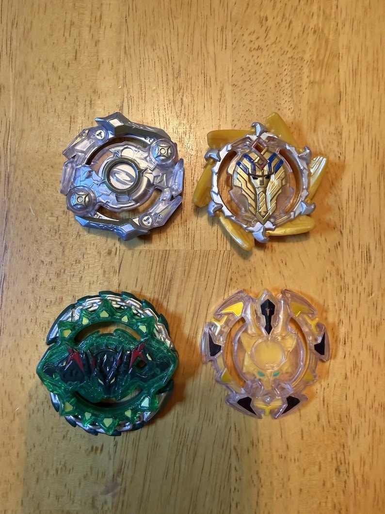 Huge Beyblade Burst Lot Beyblades And Launchers Hasbro Takara Tomy Rare Anime image 3