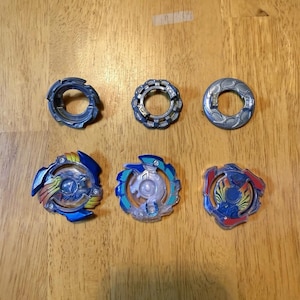 Huge Beyblade Burst Lot Beyblades And Launchers Hasbro Takara Tomy Rare Anime image 7