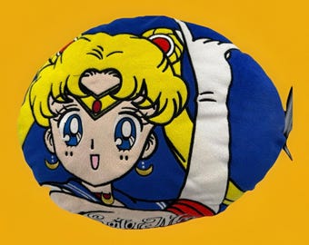 Sailor Moon  Plush Pillow Anime 14”