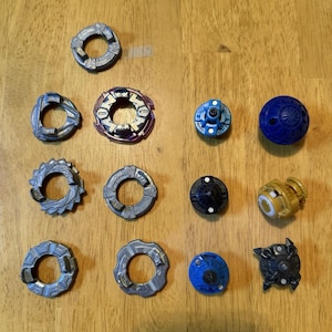 Huge Beyblade Burst Lot Beyblades And Launchers Hasbro Takara Tomy Rare Anime image 8