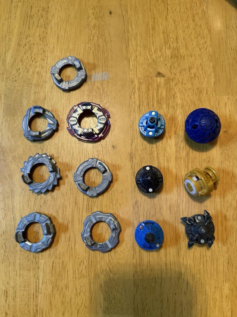 Huge Beyblade Burst Lot Beyblades And Launchers Hasbro Takara Tomy Rare Anime image 8