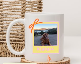 Custom Dog Mug, Personalized Pet Mug, Dog Mom Gift, Personalized Gift, Photo Mug, Custom Mug, Gift For Dog Lover, Dog Mom, Dog Dad