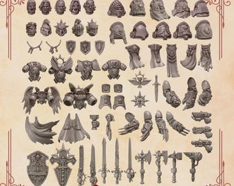 Crimson Lords Packs of Physical Bits | GreyTide Studio | Blood Marines | Vampire Angels