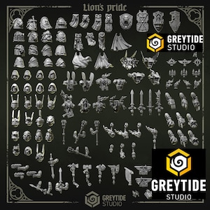 Lion's Pride Eternal Pilgrims Pack | GreyTide Studio | Black Knights | Dark Templars | Grim Angels